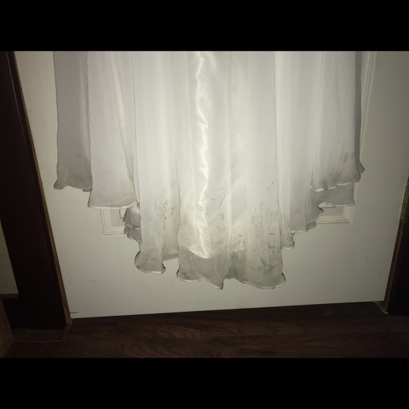 White Prom Dress - Picture 4 of 4